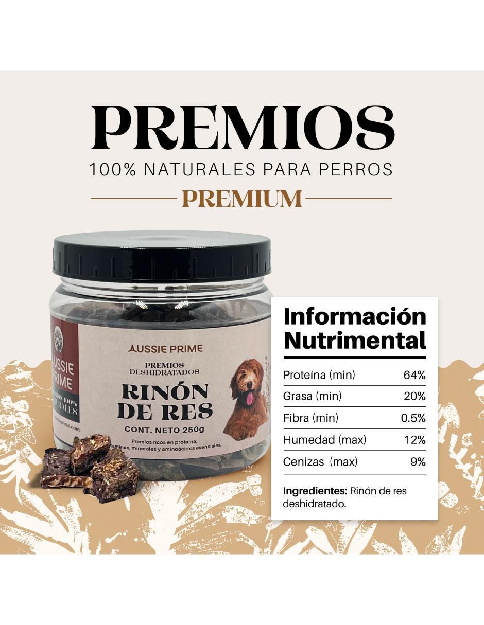 Premio de res para perro contenido 250 g 2