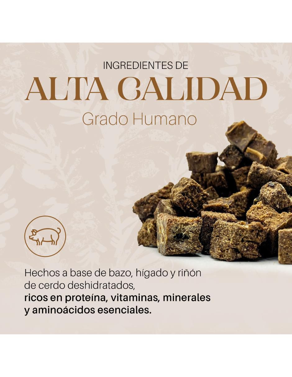 Calmante para mascota Aussie Prime de carne para perro contenido PACK X3 Higado, Riñon y Bazo Cerdo 130g