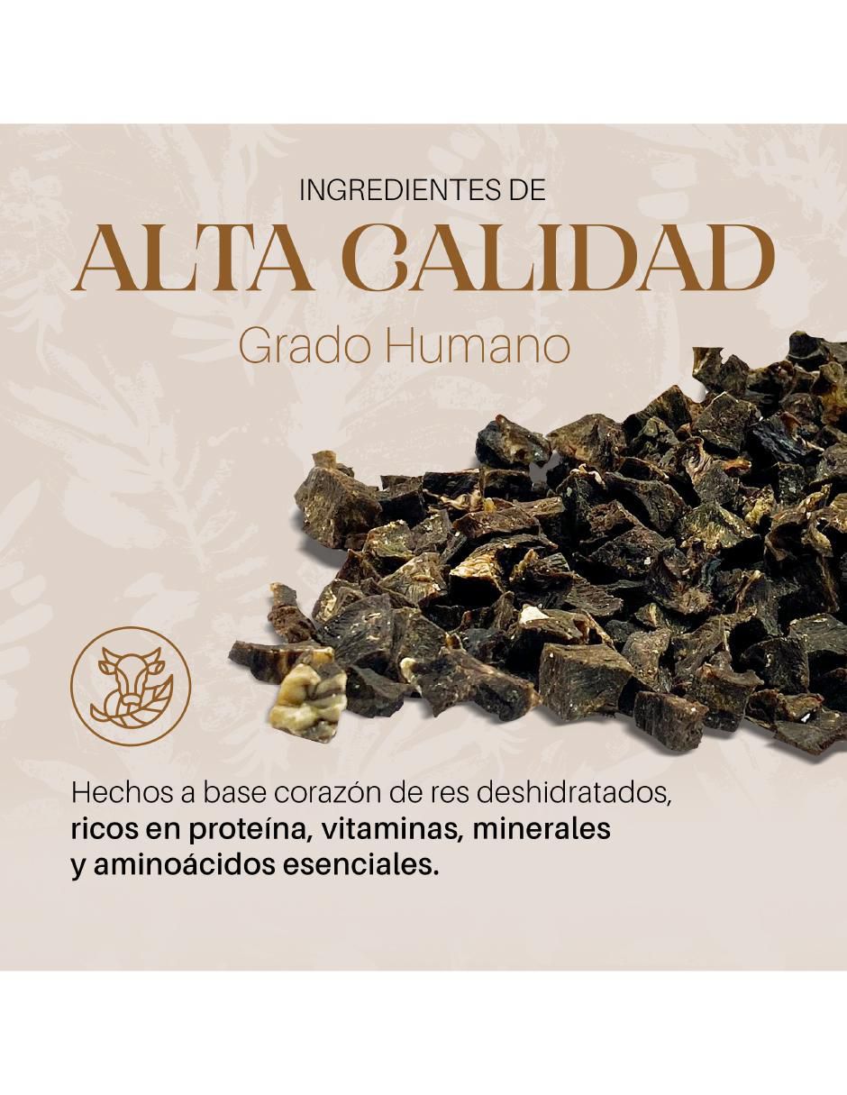 Calmante para mascota de res para perro contenido 250 g