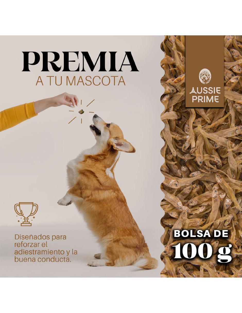 Calmante para mascota de salmón para perro contenido 100 g 5