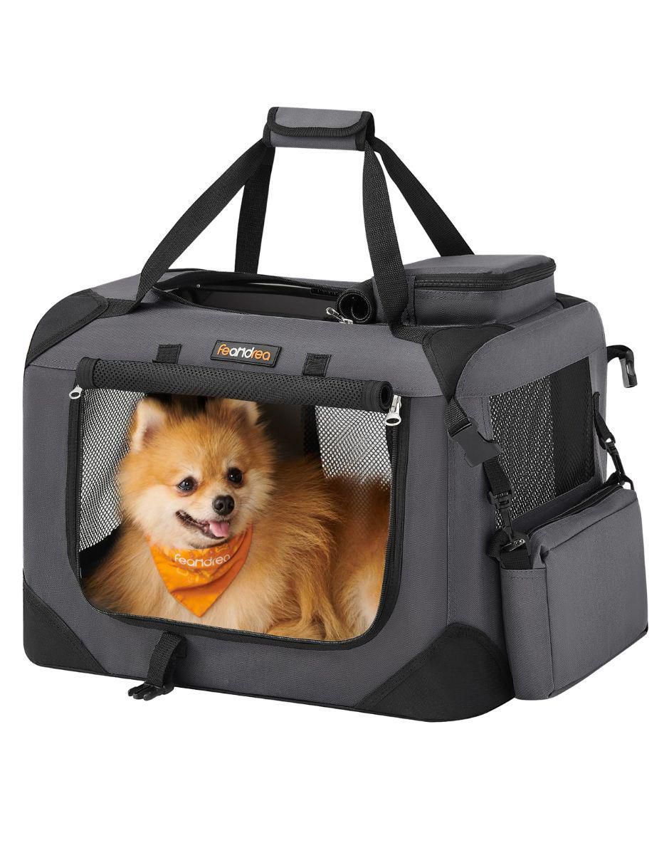 Bolsa transportadora "para" perro y gato feandrea "de" sintético