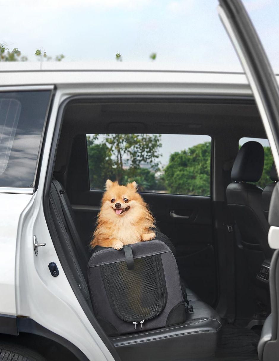 Bolsa transportadora "para" perro y gato feandrea "de" sintético