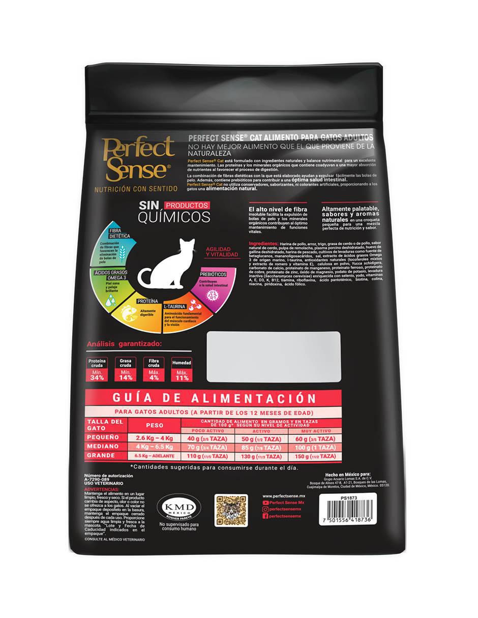 Croqueta de pollo para gato etapa adulto contenido 5 kg 2