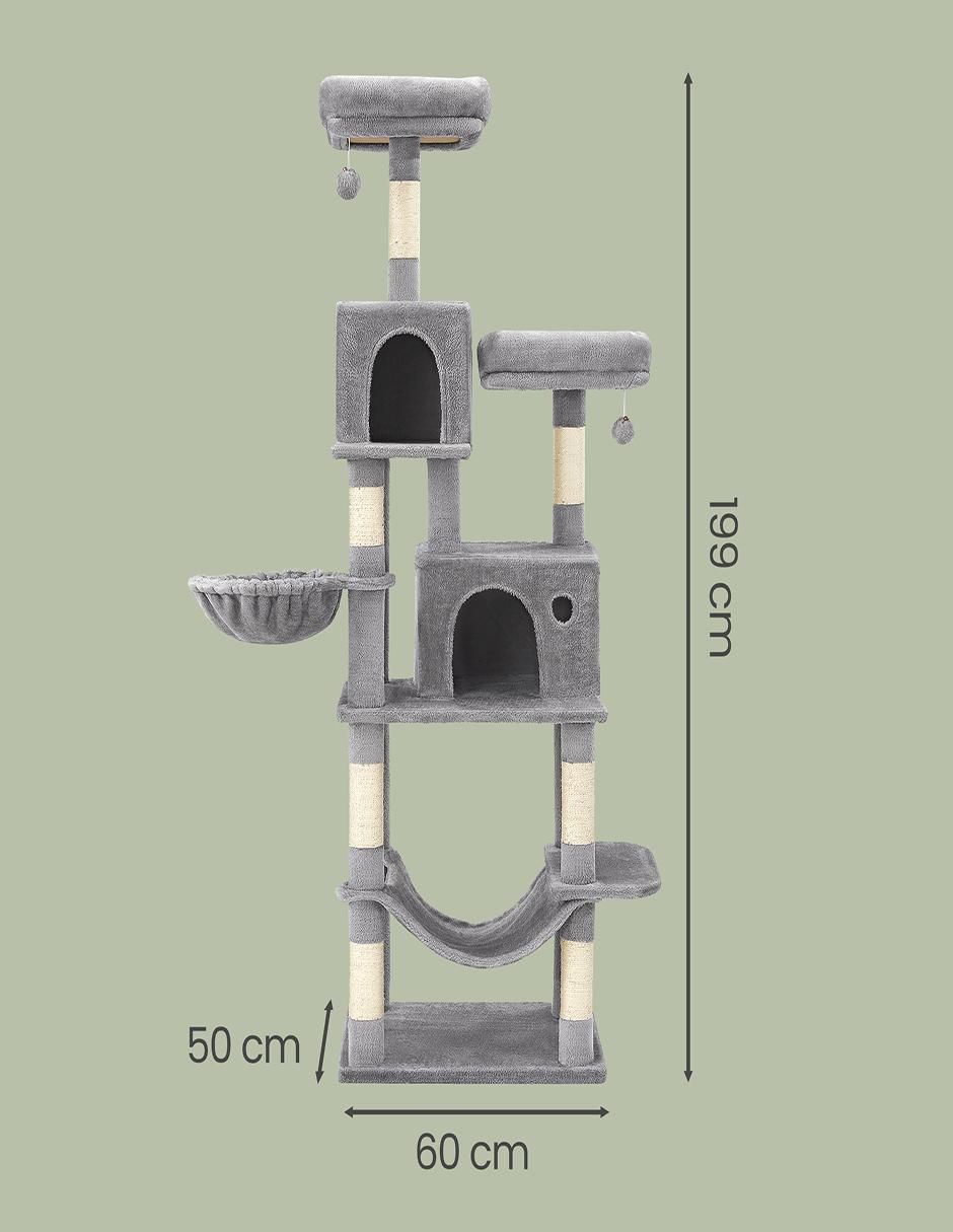 Mueble rascador para gato Songmics Home