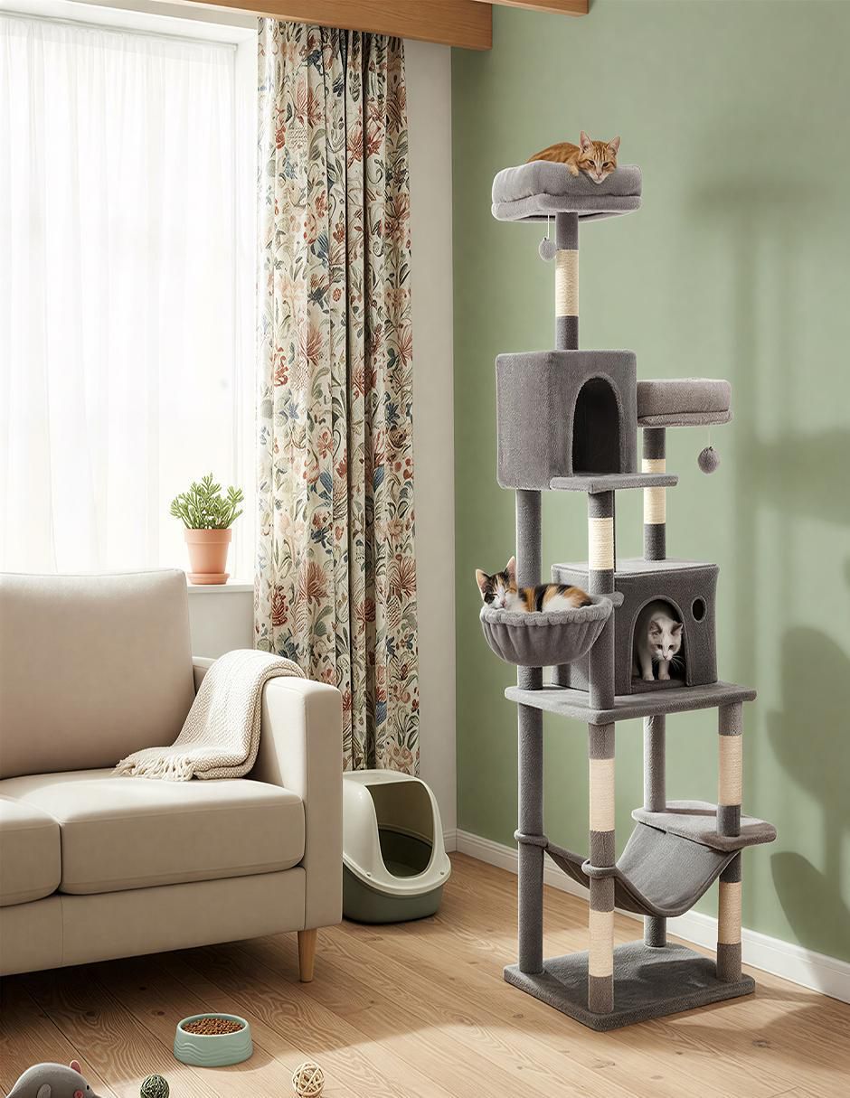 Mueble rascador para gato Songmics Home