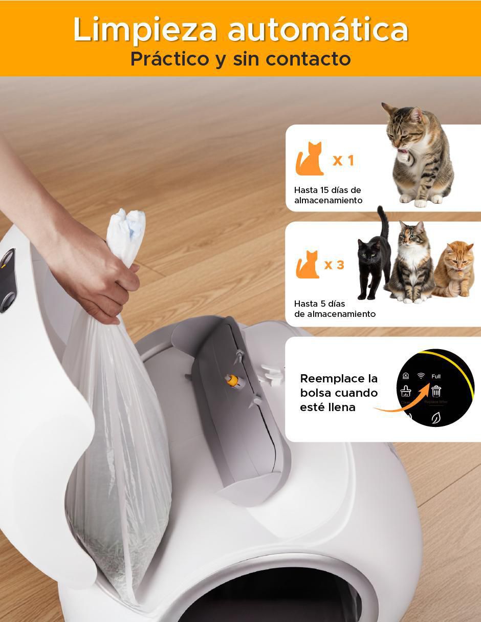 Arenero para gato 8