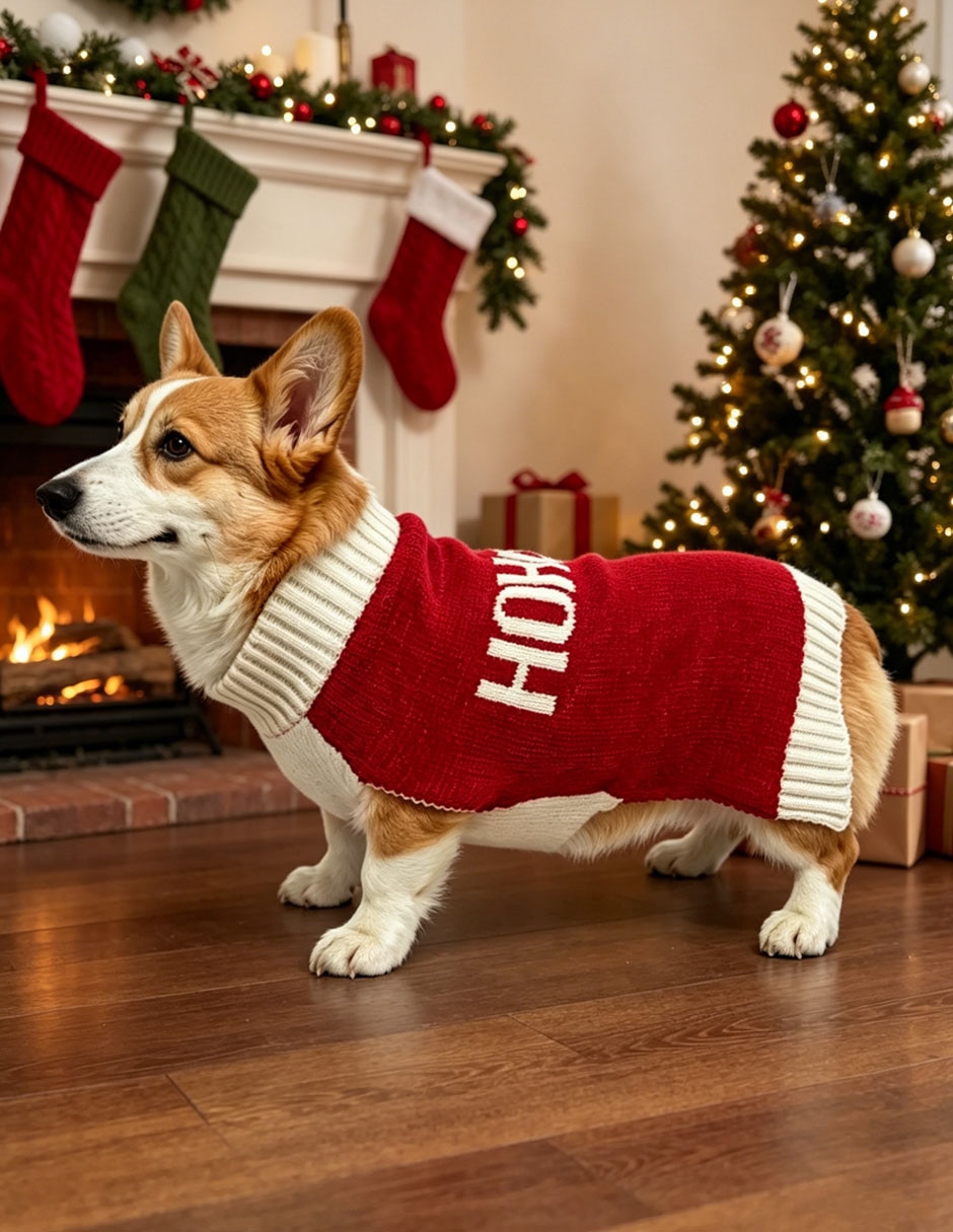 Suéter Navideño para perro 8