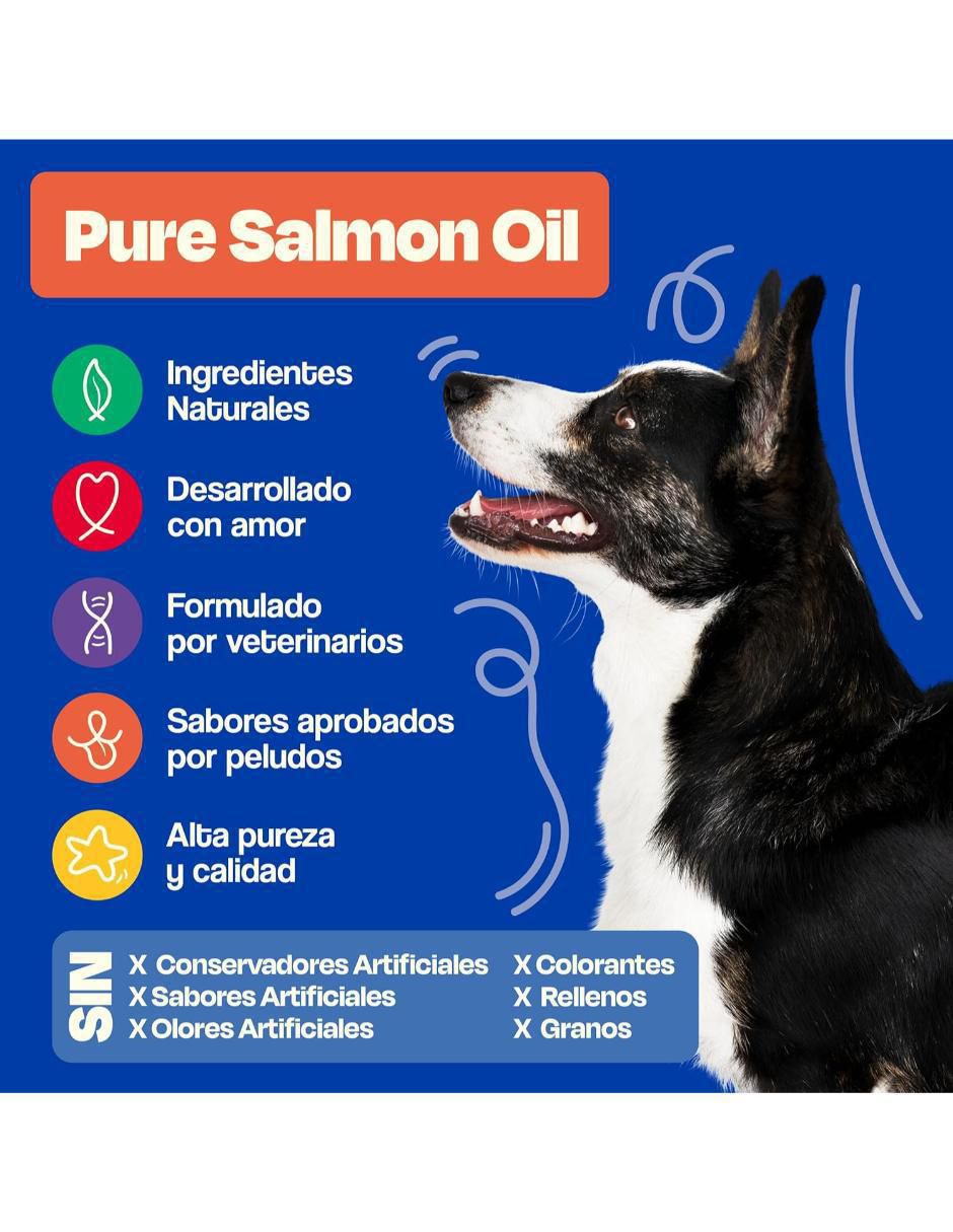 Suplemento alimenticio para mascota omegas 2