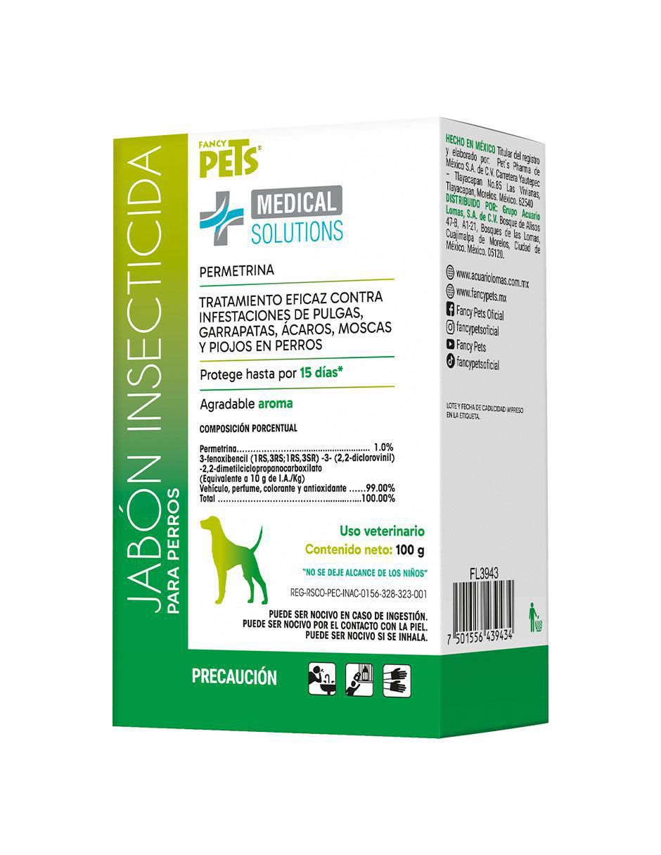 Jabón insecticida para perro 1