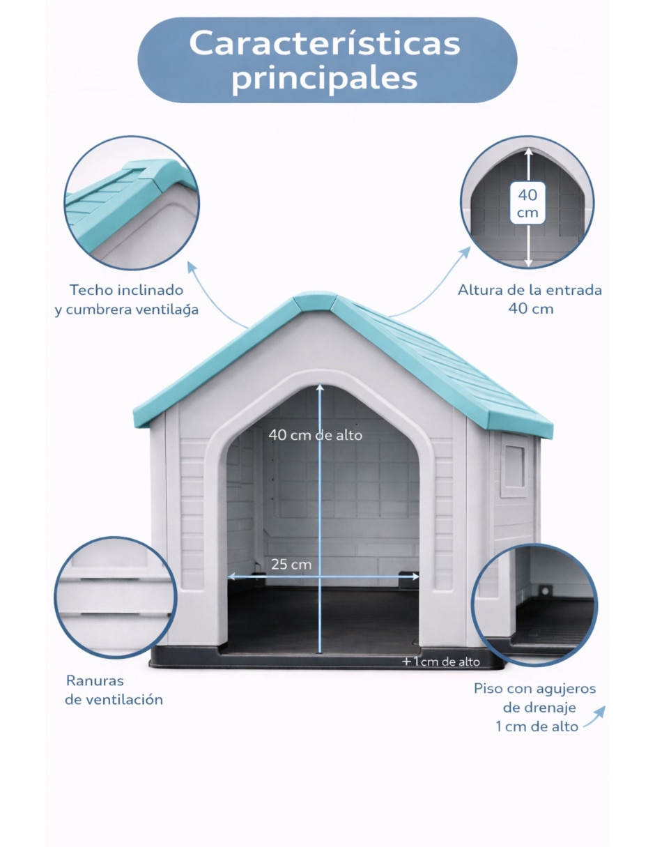 Casa para perro y gato Matchi