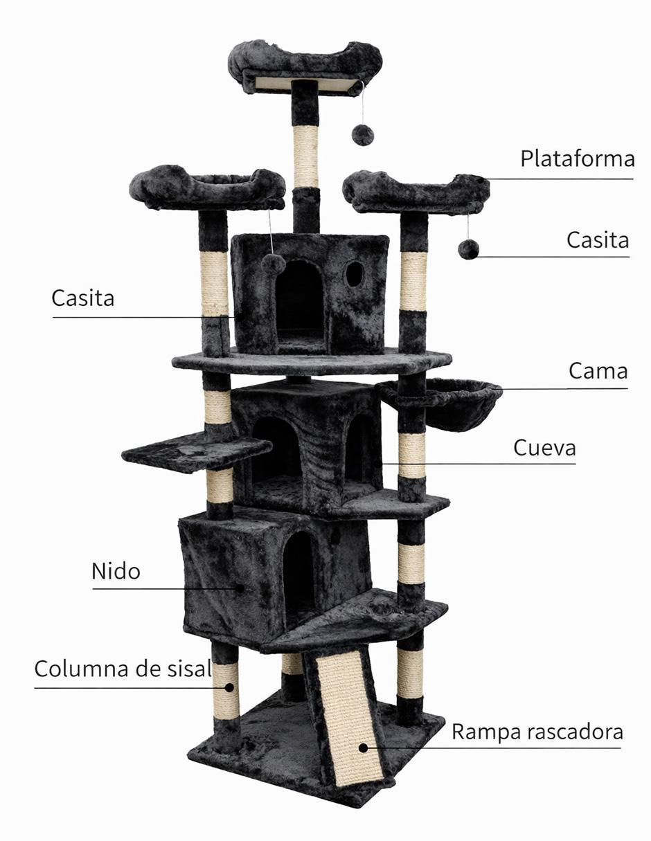 Mueble rascador para gato 6