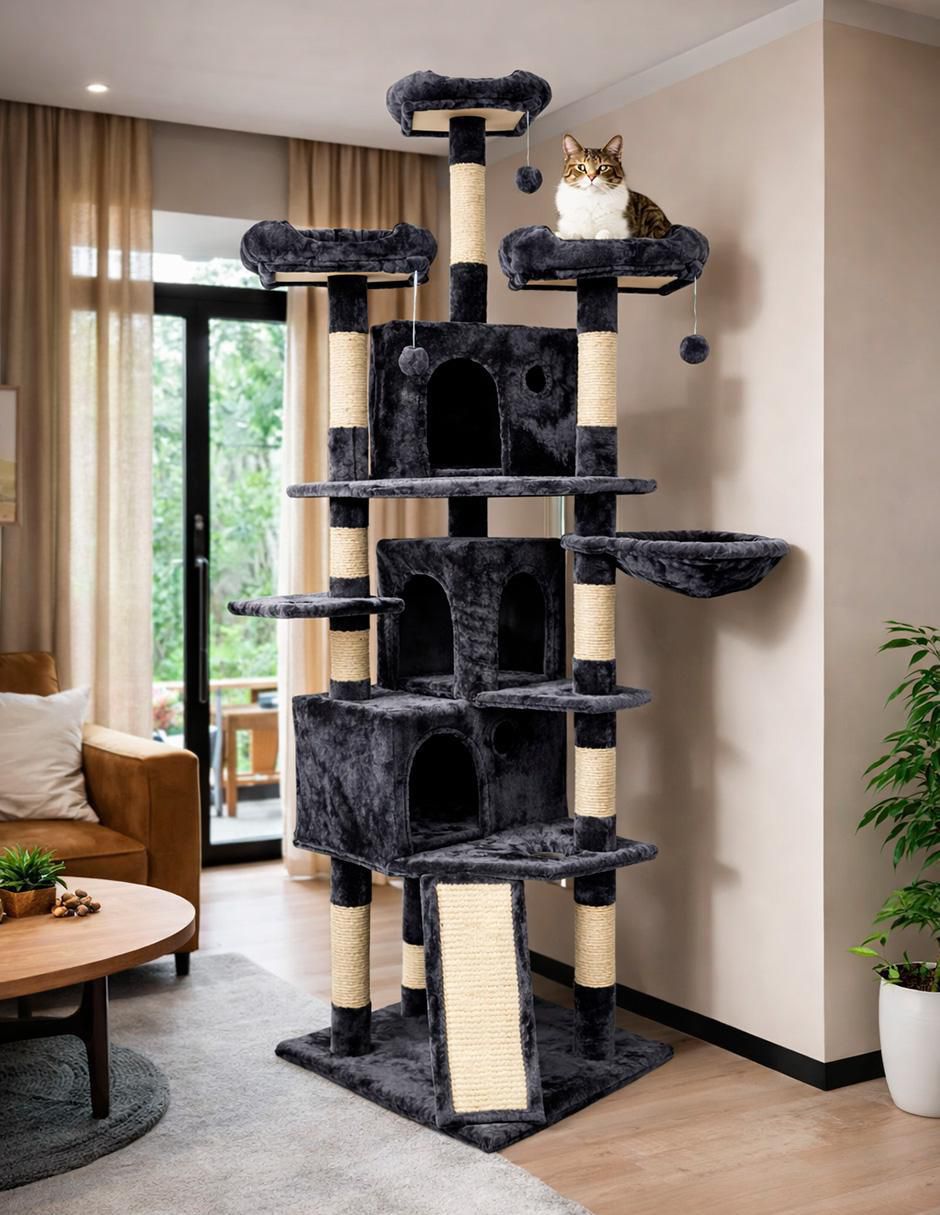 Mueble rascador para gato
