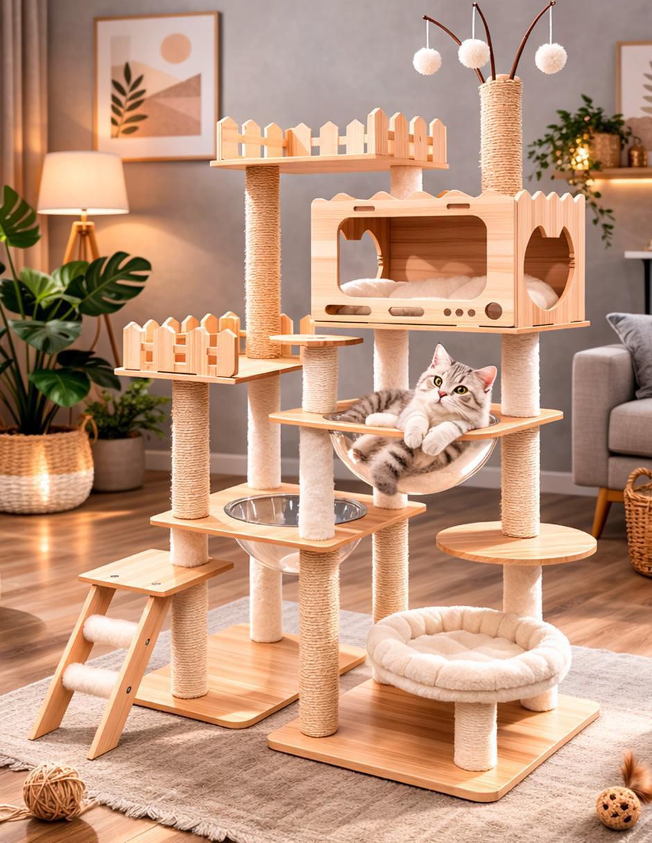 Mueble rascador para gato 3