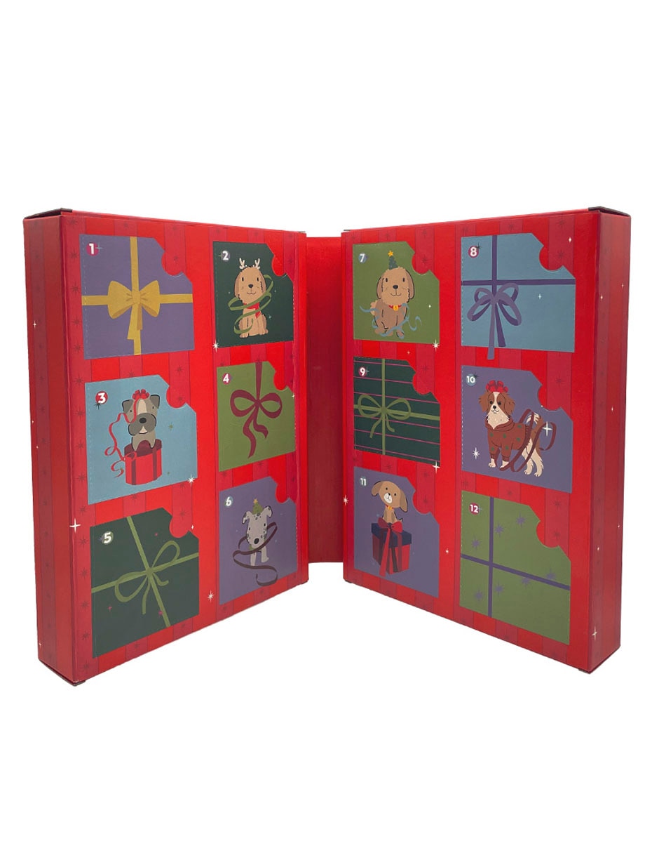 Kit de juguetes adviento para perro Navidad 5