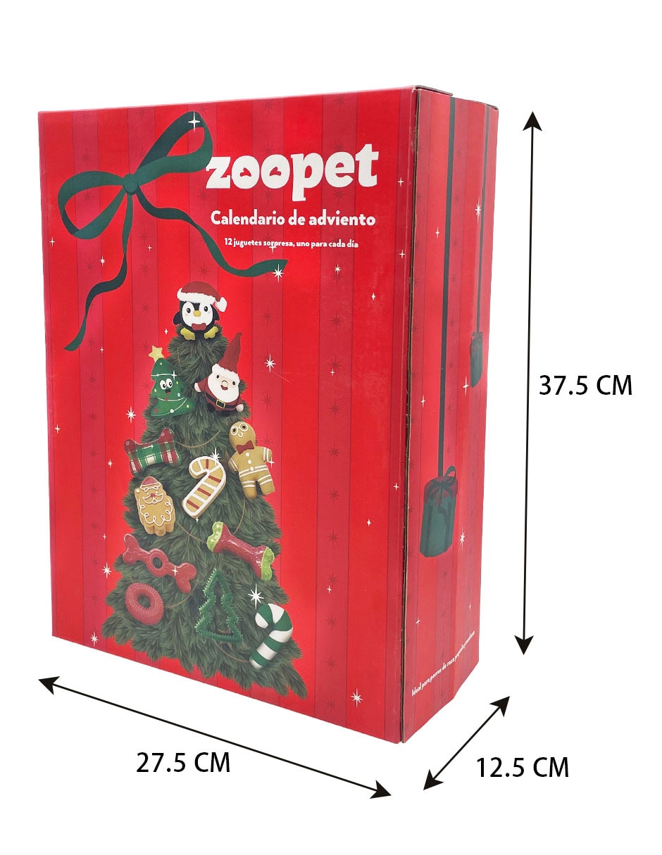Kit de juguetes adviento para perro Navidad 7
