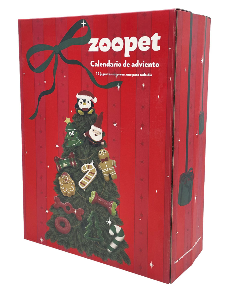 Kit de juguetes adviento para perro Navidad 3