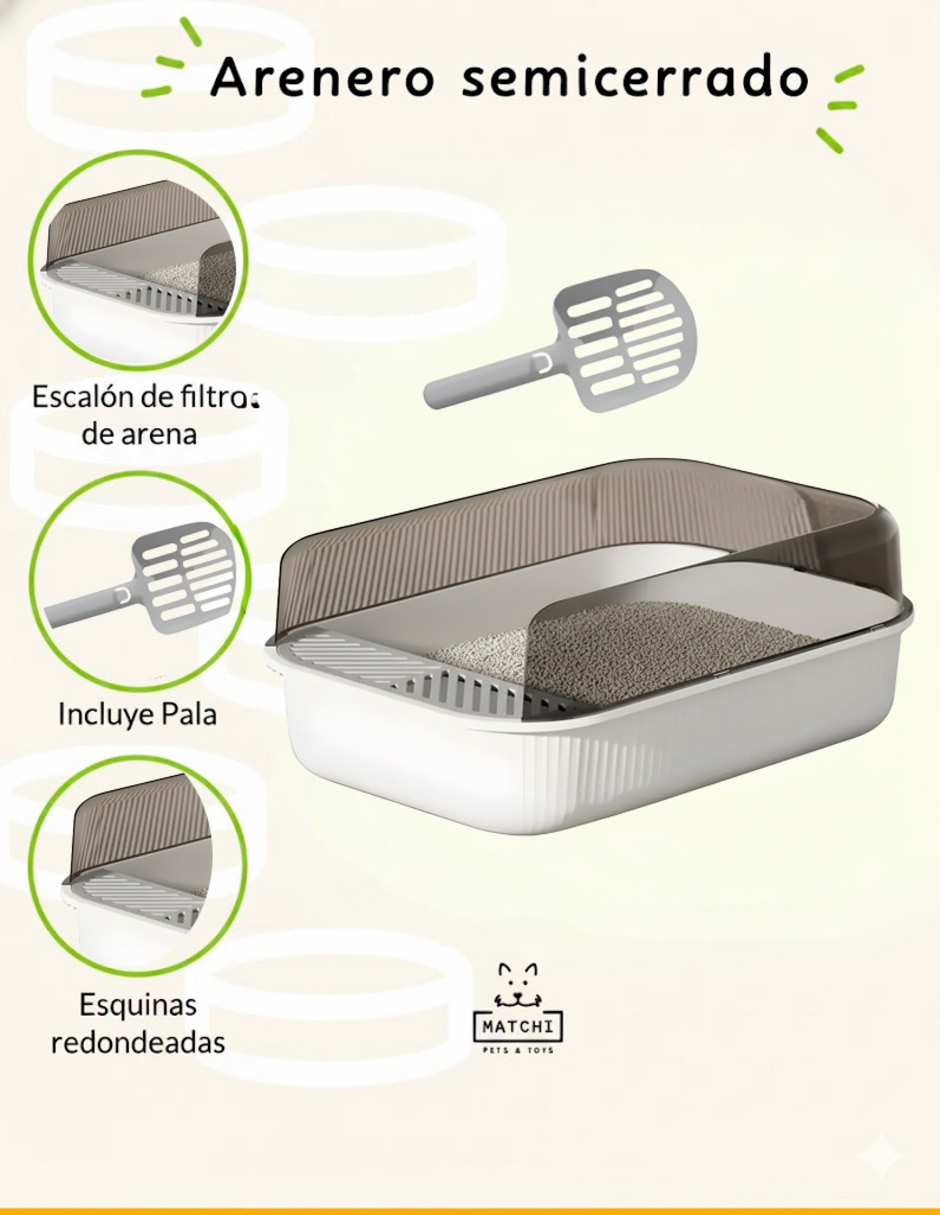 Arenero Matchi para gato