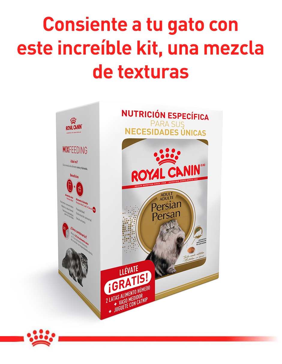 Kit croqueta y húmedo Royal Canin original para gato etapa adulto contenido 3 piezas