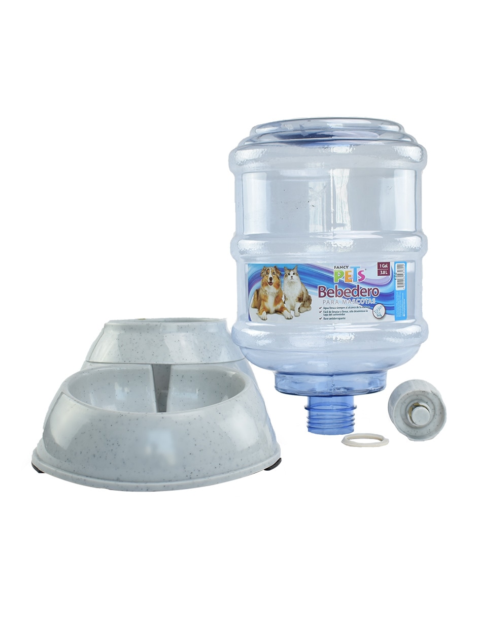 Bebedero Transparente para perro y gato 3