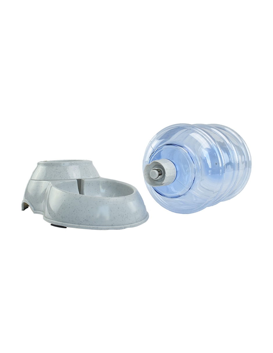 Bebedero Transparente para perro y gato 4