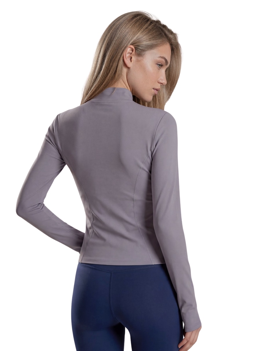 Chamarra para entrenamiento active essentials activewear de mujer 7