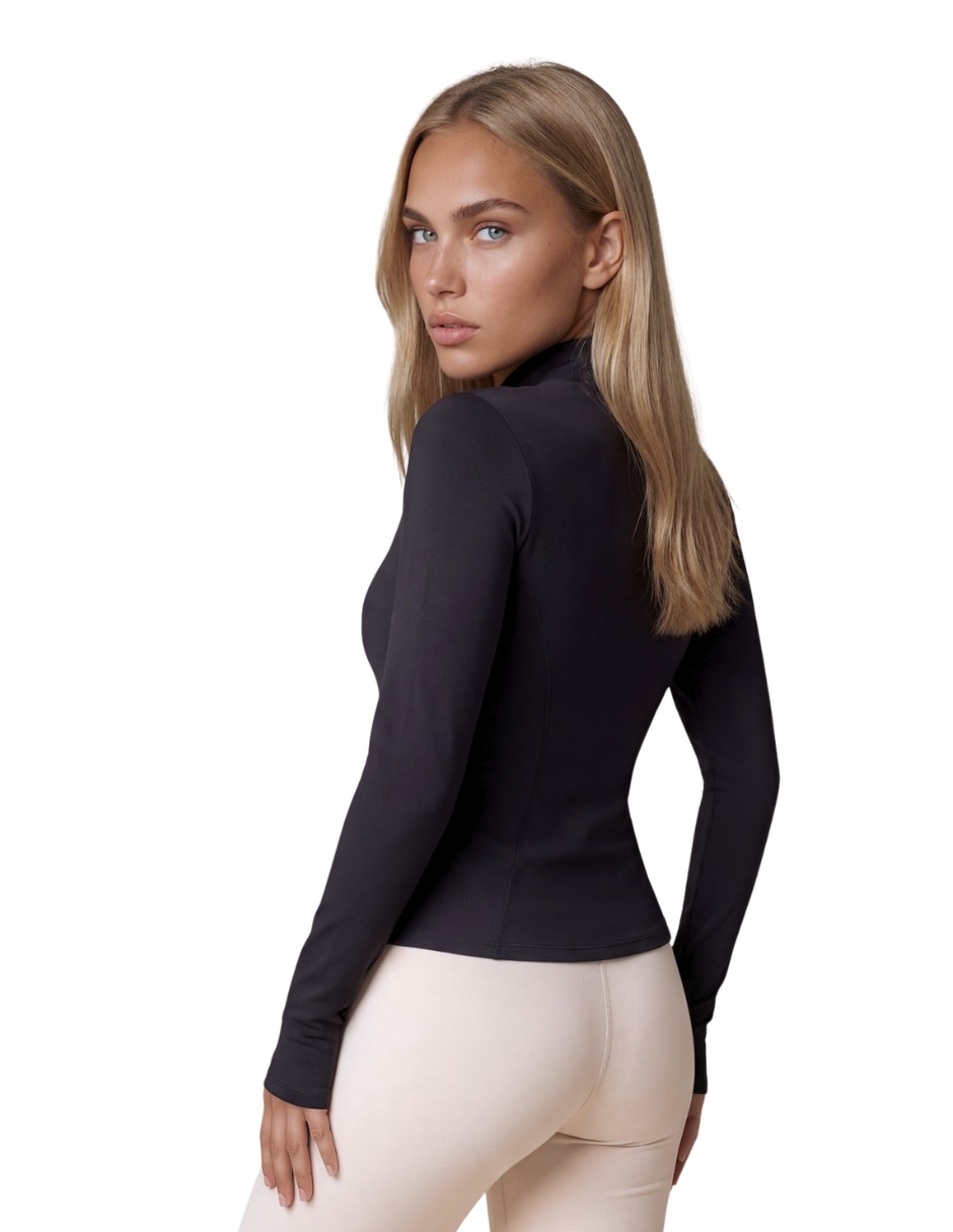 Chamarra para entrenamiento active essentials activewear de mujer 9
