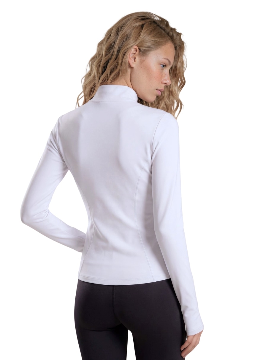 Chamarra para entrenamiento active essentials activewear de mujer 6
