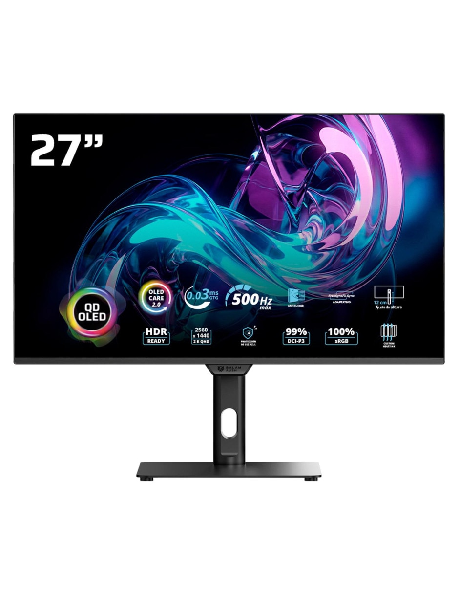 Monitor gamer BR-945981 QD-OLED QHD 27 pulgadas BR 945981