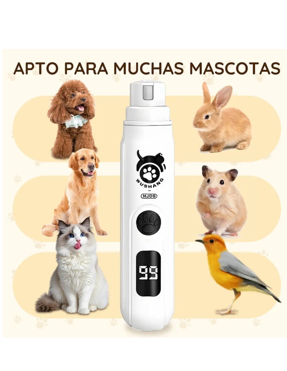 Limador para uñas de mascota