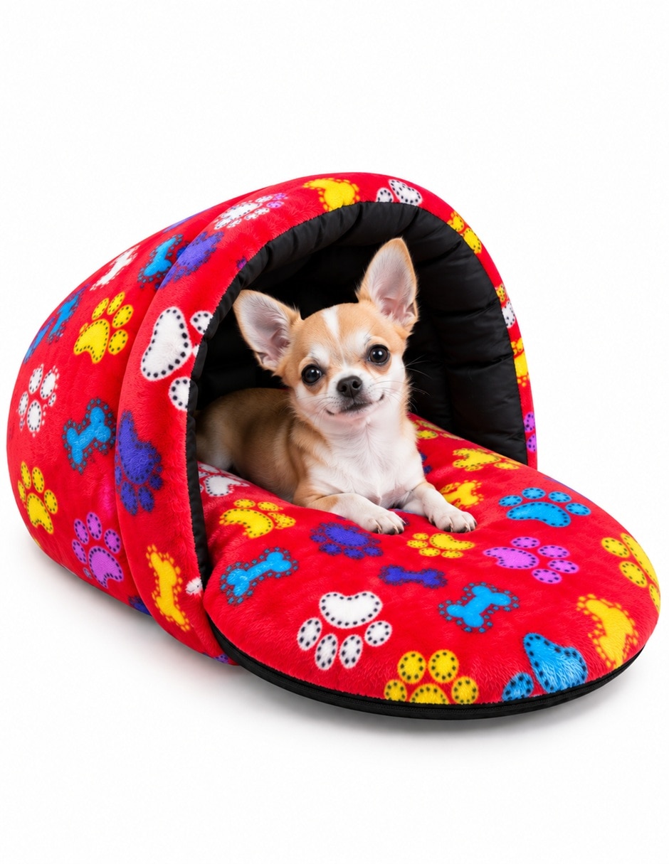 Cama capacete para mascota