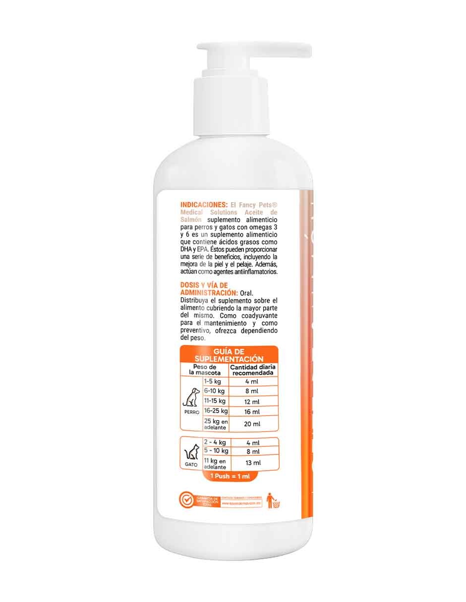 Suplemento alimenticio para mascota omegas 3