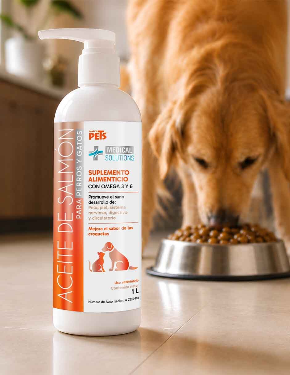 Suplemento alimenticio para mascota omegas 4