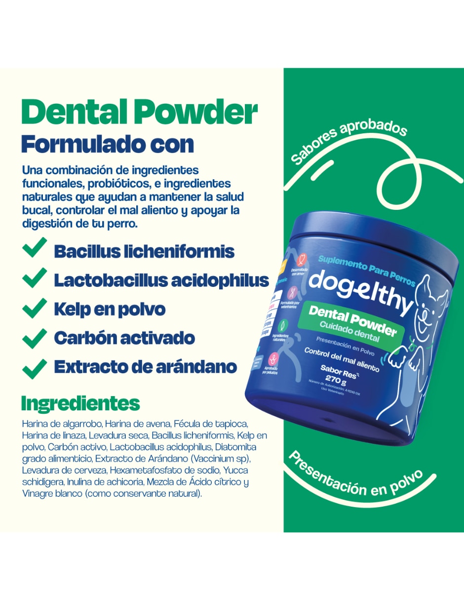 Probiótico para mascota Probiótico 3