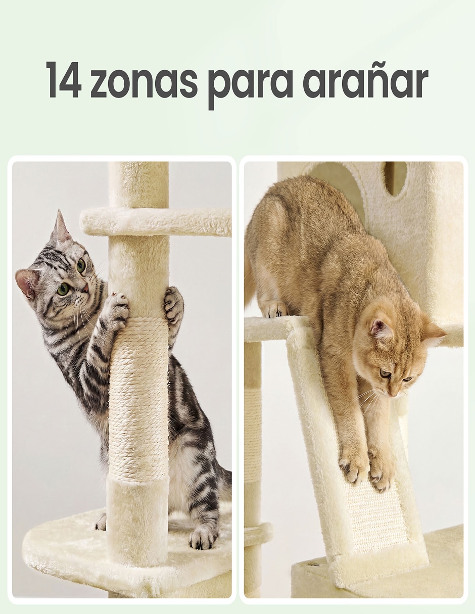 Mueble rascador para Gato 3