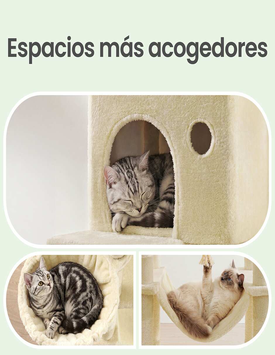 Mueble rascador para Gato 7