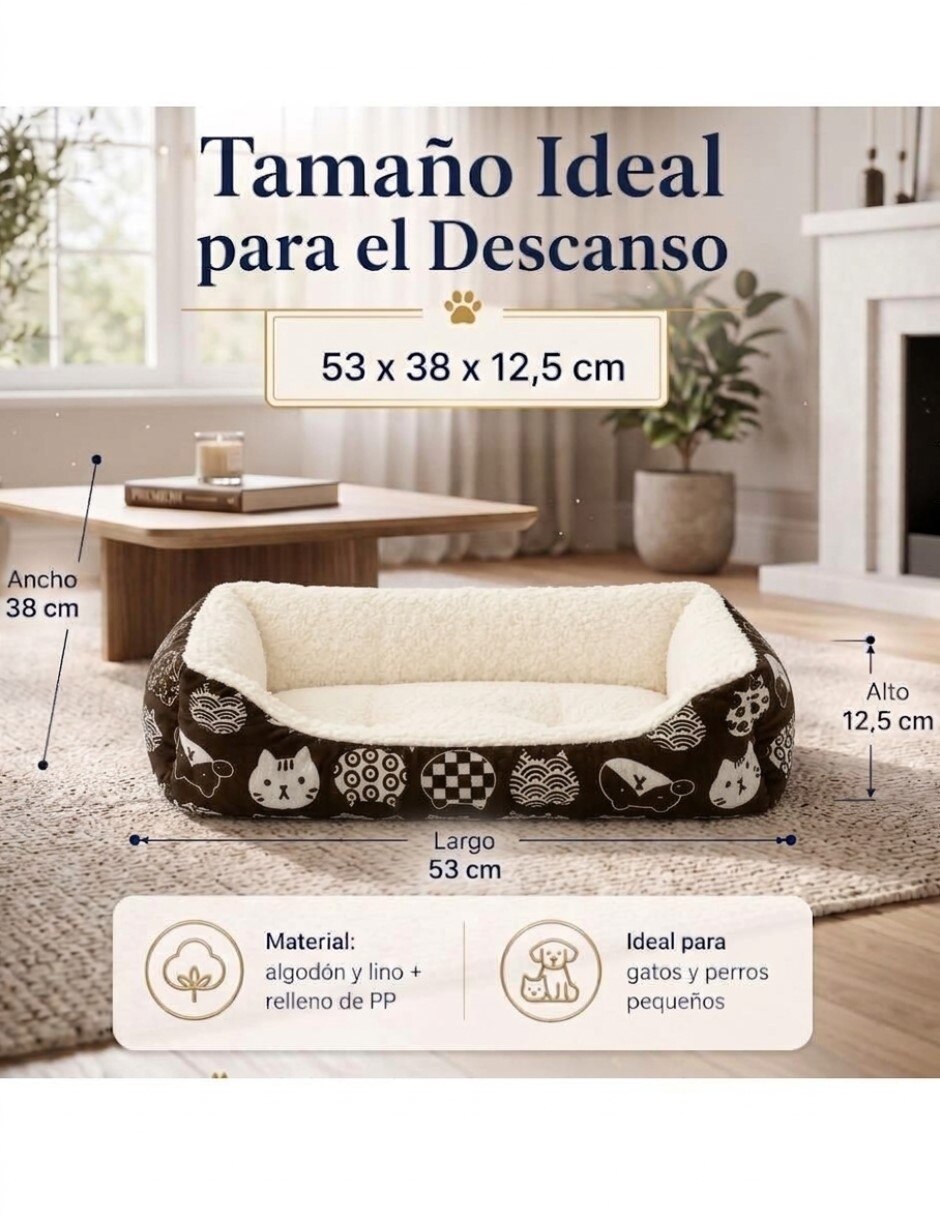 Cama para perro y gato 6