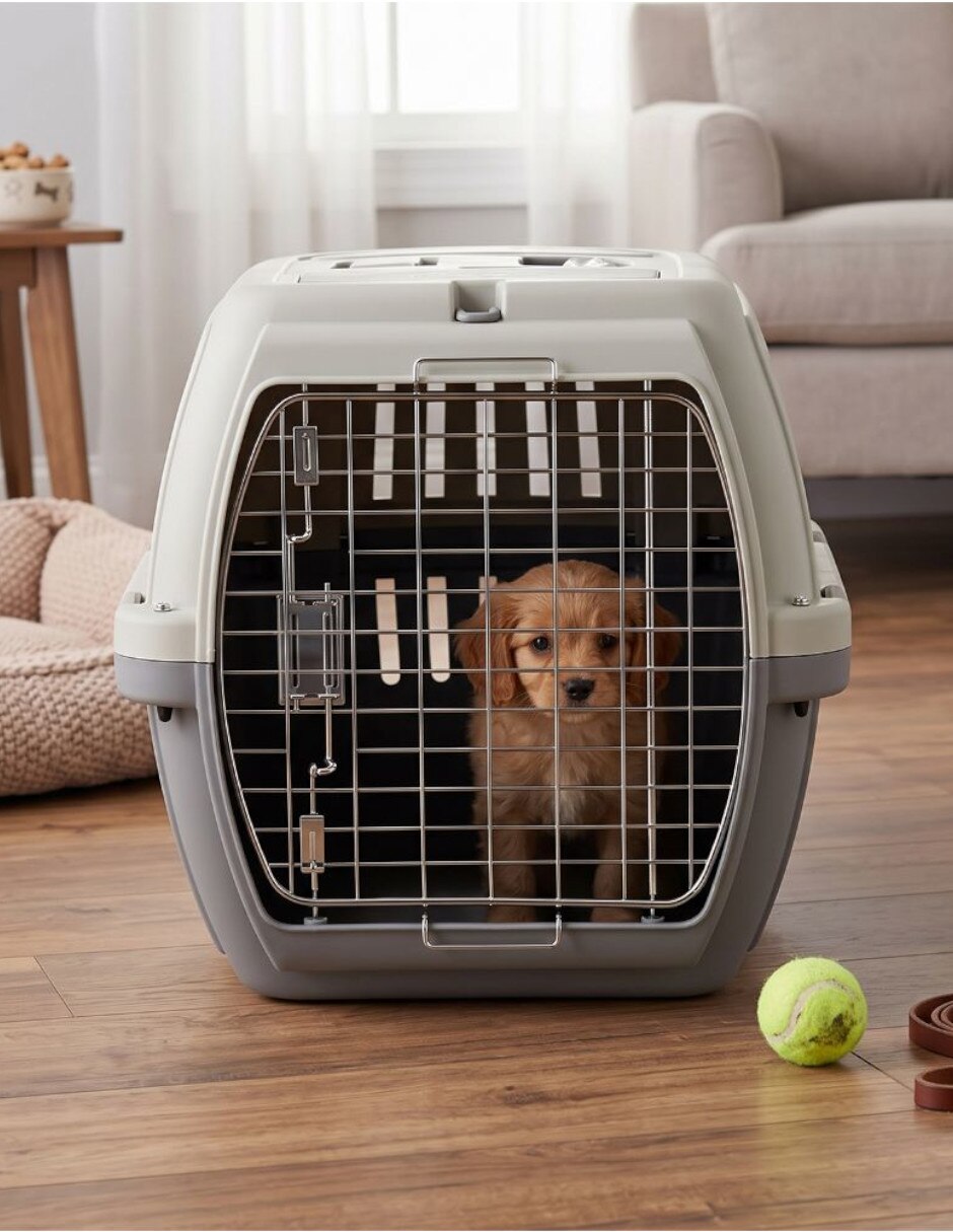 Transportadora para perro y gato de plástico 7