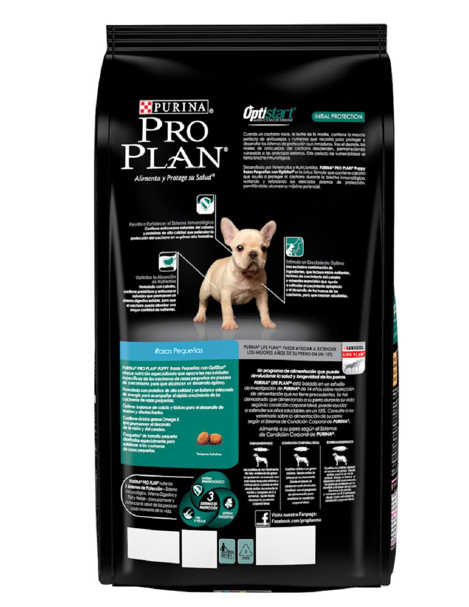 Croqueta Pro Plan de pollo para perro raza pequeña etapa cachorro contenido individual 4